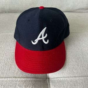 New Era Wool Atlanta Braves Fitted Hat